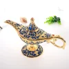 Handmade Enamel Alloy Aladdin Magic Lamp