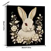 DIY Pearl Painting Rabbit for Home Wall Decor with Frame(30x30cm)