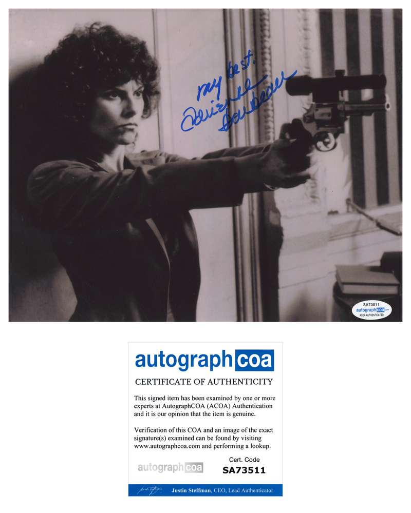 ADRIENNE BARBEAU SIGNED 8X10 Photo Poster painting AUTOGRAPHED ESCAPE FROM NEW YORK  2