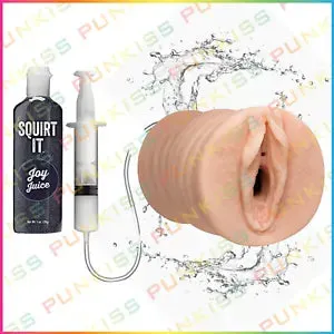 Realistic Squirting Male Masturbator__Vagina Pocket Pussy Stroker Sleeve Sex Toy Realistic Squirting Male Masturbator__Vagina Pocket Pussy Stroker Sleeve Sex Toy