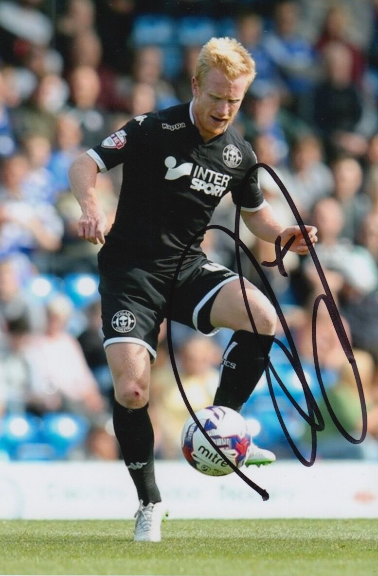 WIGAN ATHLETIC HAND SIGNED DAVID PERKINS 6X4 Photo Poster painting 1.