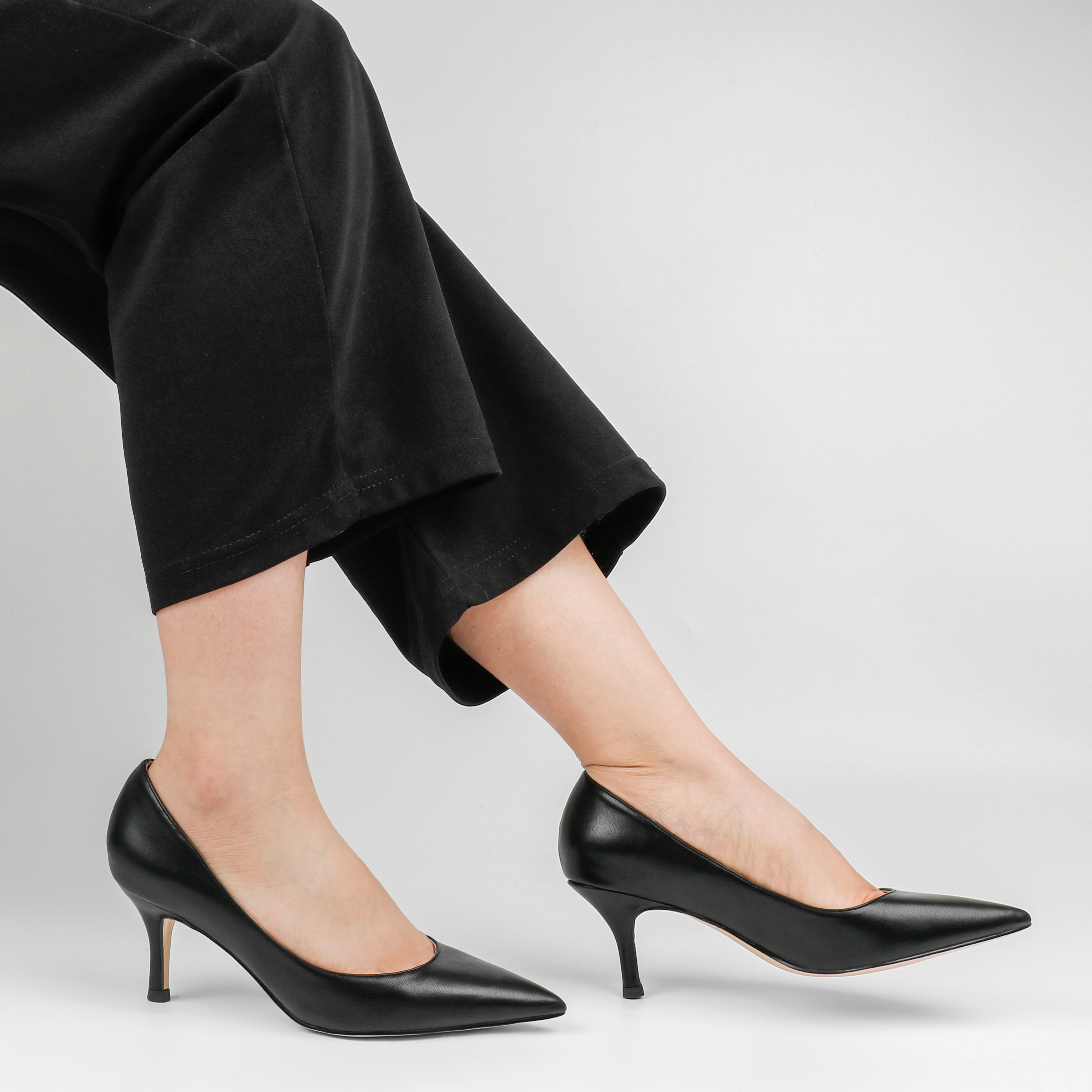 2.36" Kitten Heels Pumps Comfortable Women Daily Shoes-MERUMOTE