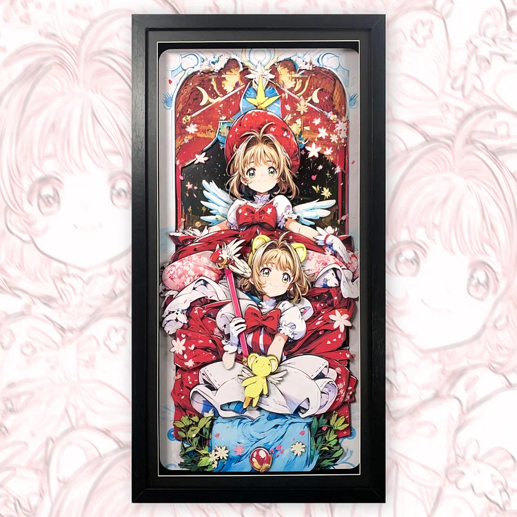 IN-STOCK MOMO Studio - Card Captor Sakura Decorative Painting of SAKURA Scene -