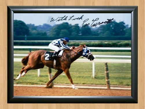 Secretariat Ron Turncotte Signed Autographed Photo Poster painting Poster Print Memorabilia A3 Size 11.7x16.5