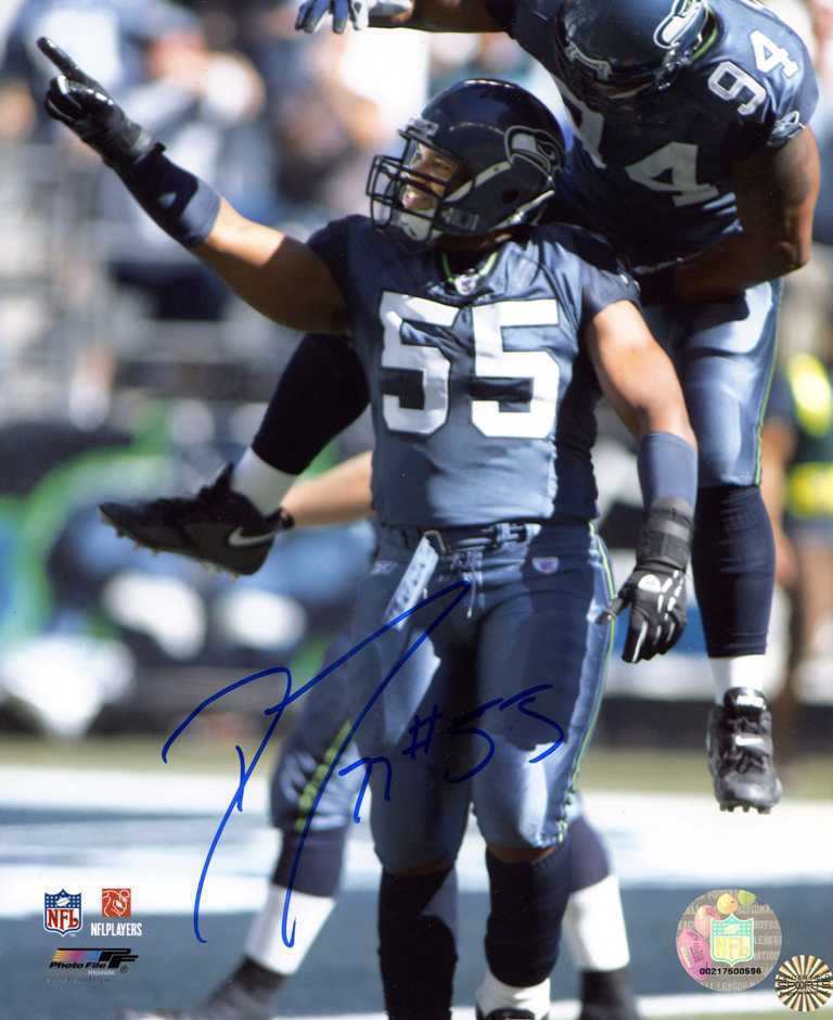 Darryl Tapp Seattle Seahawks Autographed Signed 8x10 Photo Poster painting CFS Virgina Tech VT