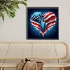 Diamond Painting -DIY Round Drill Statue of Liberty(40x40cm-Box)