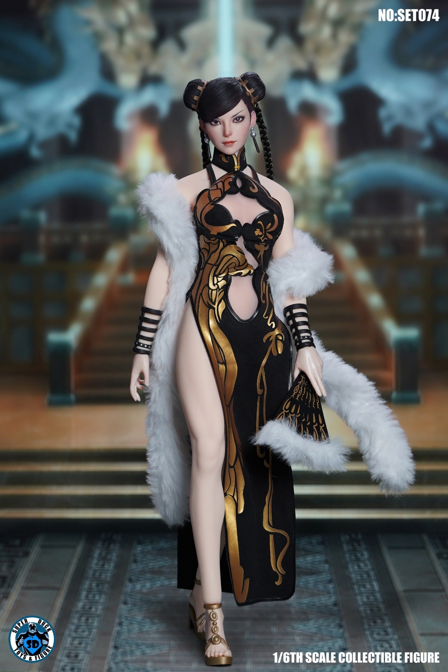 【Pre-Order】SUPER DUCK 1/6 Kung Fu Goddess Cheongsam Accessory Pack SET074