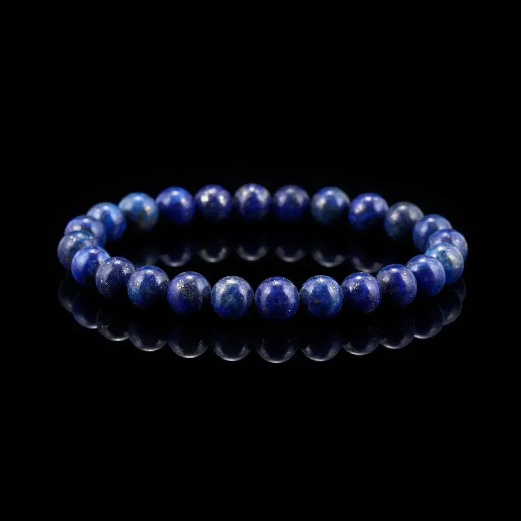 JiStones Royal Lapis Lazuli Bracelet | 4A Grade Natural Stone