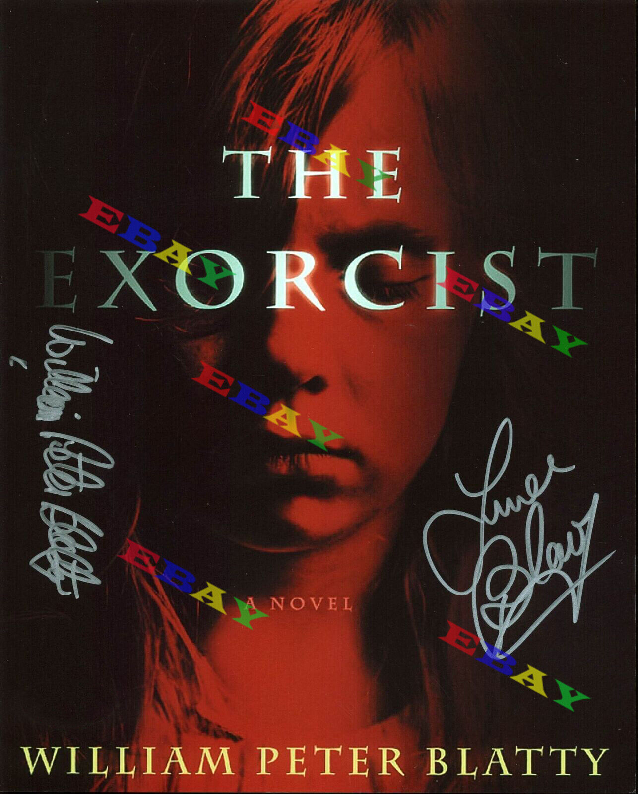 Linda Blair William Peter Blatty The Exorcist Autographed Signed Photo Poster painting REPRINT