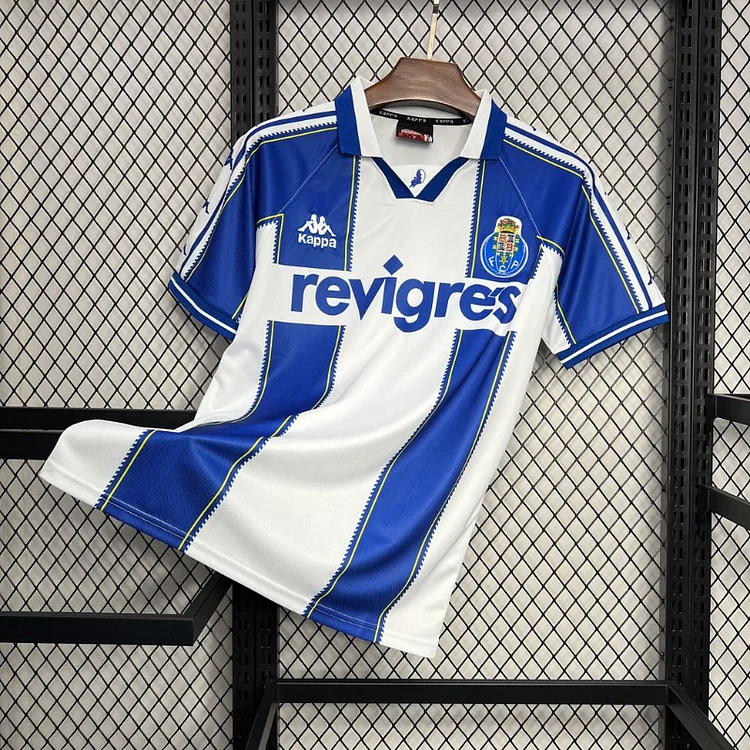 1997-99 Retro Porto Home Football Jersey