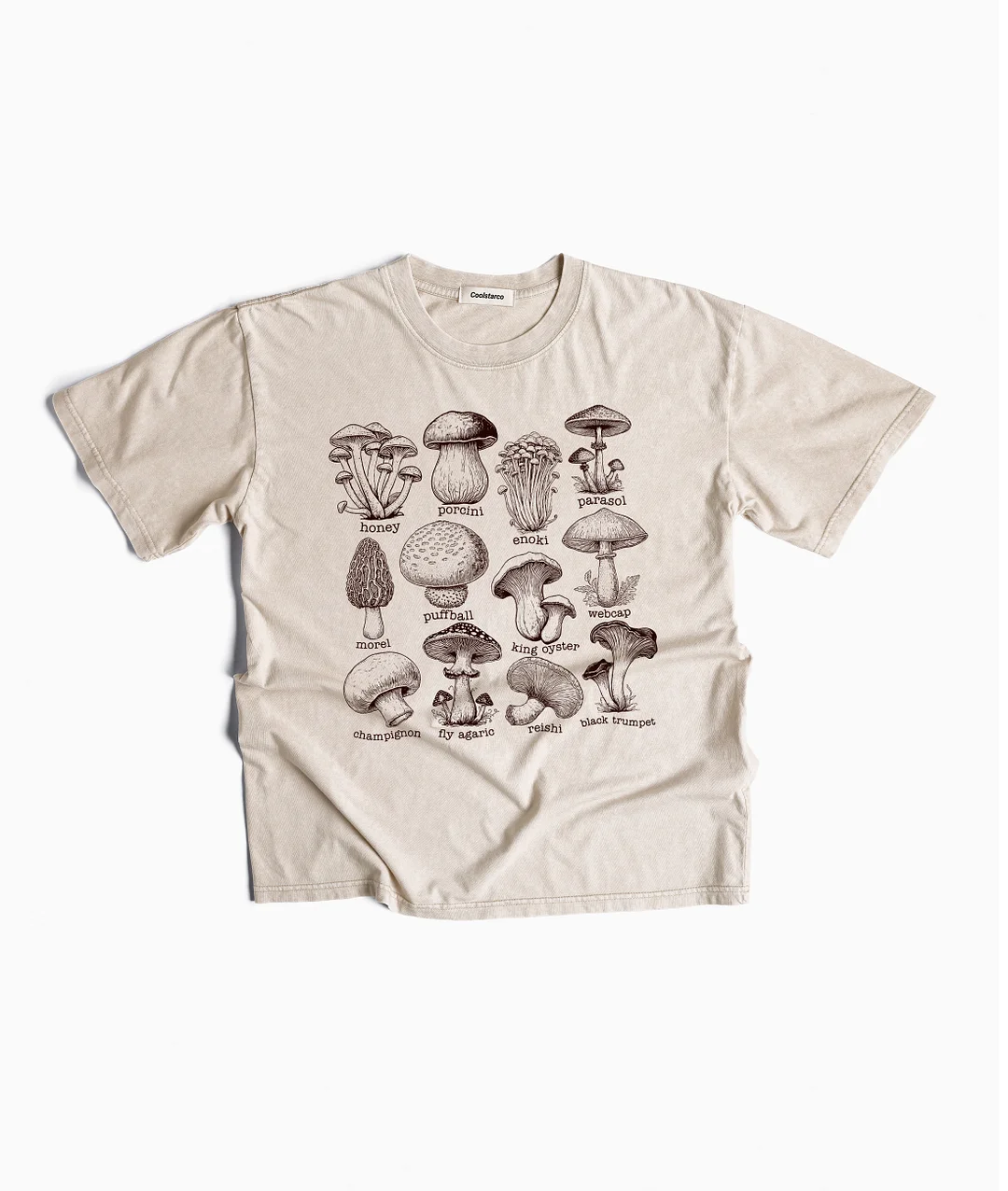 Vintage Mushroom Washed T-shirt