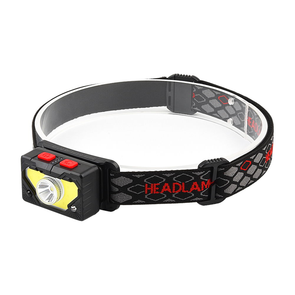 

COB Head Lamp with Built-In Battery USB Headlamp Camping Hunting Head Lamp, 501 Original