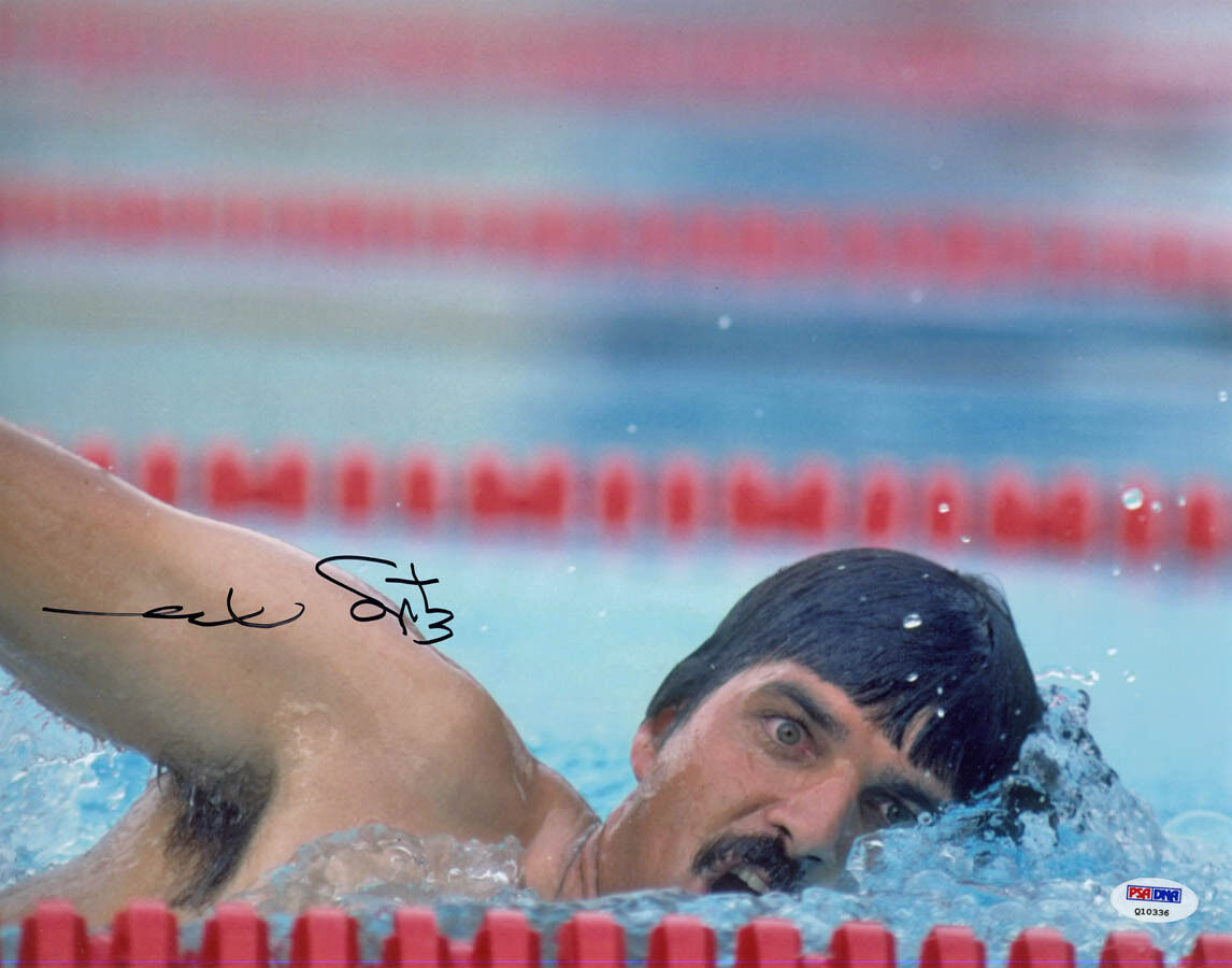 Mark Spitz SIGNED 11x14 Photo Poster painting Olympic Swimmer PSA/DNA AUTOGRAPHED