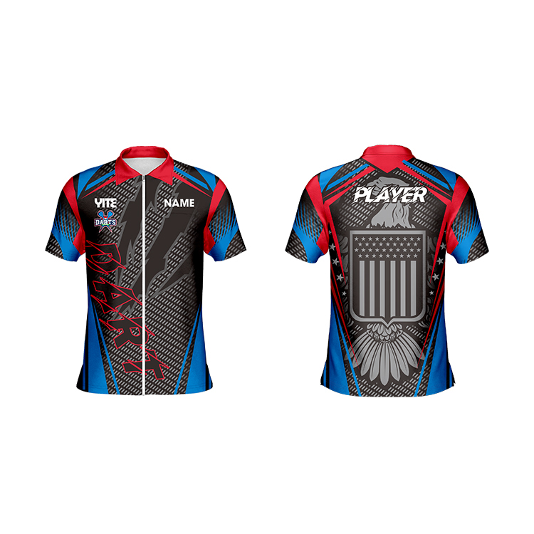 YITE Free Custom Dart Shirt Design New Style Sublimation Darts Jersey