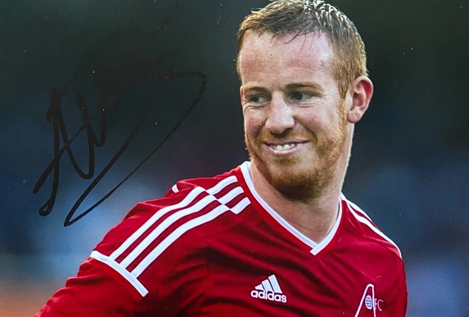 Adam Rooney Genuine Hand Signed 6X4 Photo Poster painting - Aberdeen 6