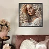 Lady Beauty - speziell geformtes Diamond Painting - 30*30cm