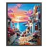 Sea View House-11CT Stamped Cross Stitch 40*50cm/15.75*19.69in