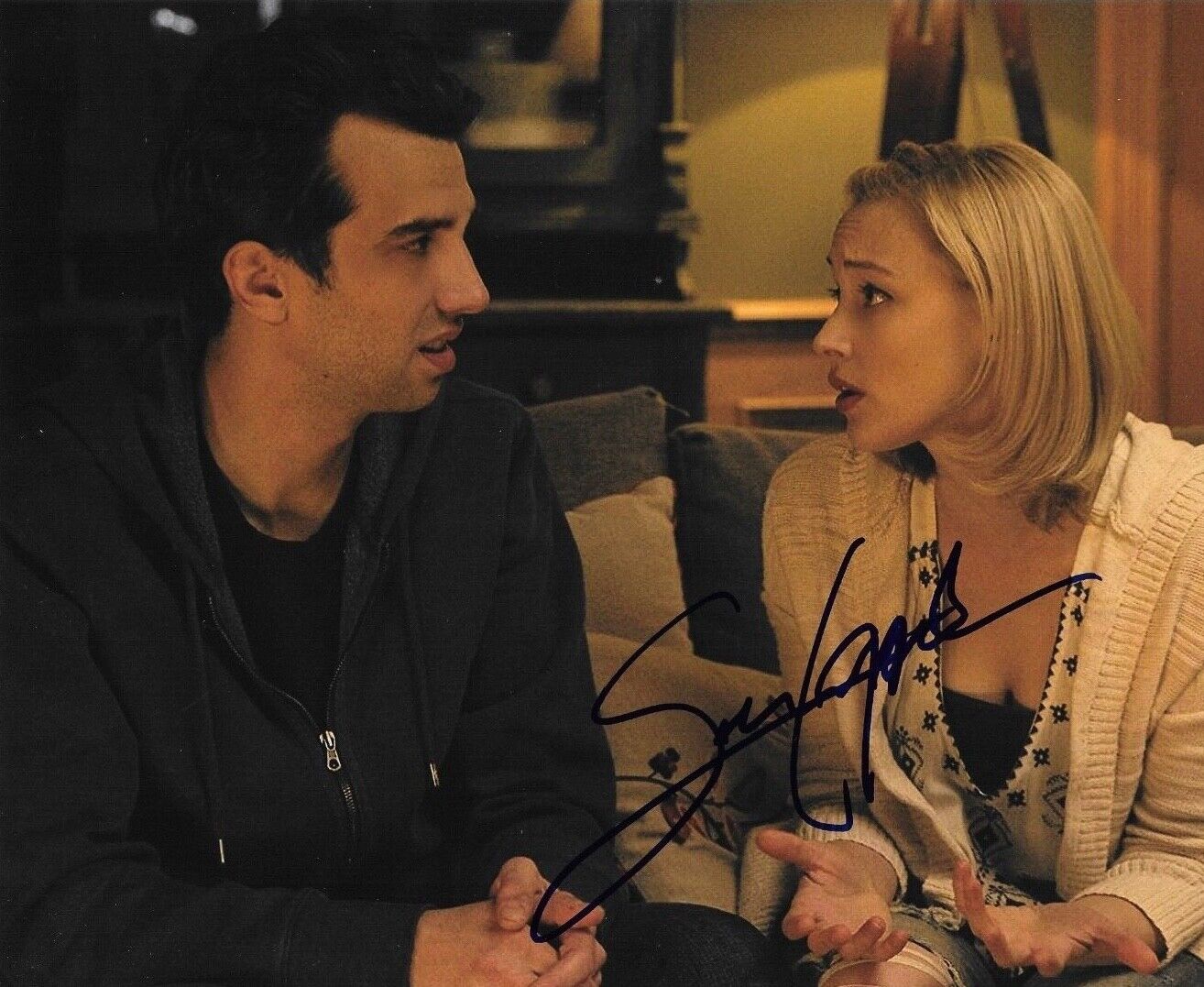 * SARAH GADON * signed autographed 8x10 Photo Poster painting * MAN SEEKING WOMEN * COA * 1