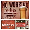 (Multi Style)Beer - Metal Tin Signs(8*12Inch/12*16Inch) - Bar