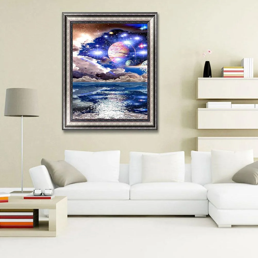 Diamond Painting - Full Round Drill - Sea Universe(40*30cm)