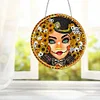 Diamond Painting Skull Beauty Pendant for Home Garden