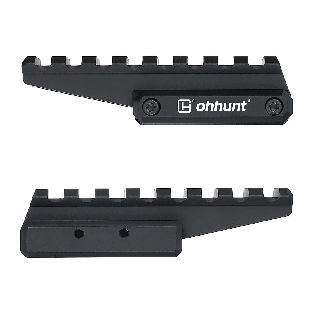 ohhunt® Picatinny Riser Mount 0.65 inch Low Profile for Holographic Scope Red Dot Riser