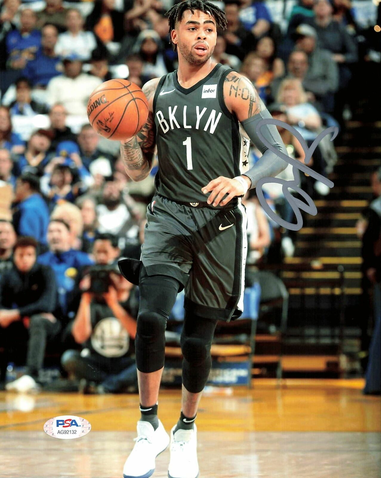 D'Angelo Russell signed 8x10 Photo Poster painting PSA/DNA Nets Autographed