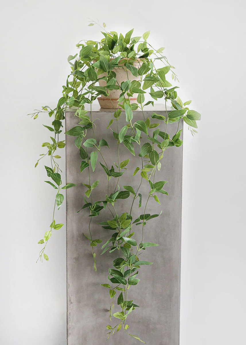 Artificial Plants Hanging Tradescantia Houseplant - 41"