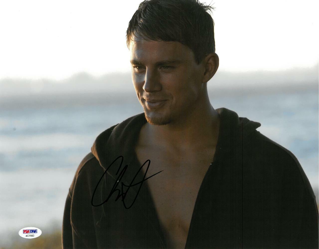 Channing Tatum Signed Dear John Autographed 11x14 Photo Poster painting PSA/DNA #AF21563