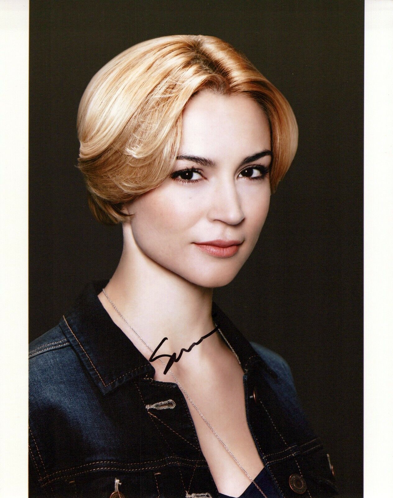 Samaire Armstrong glamour shot autographed Photo Poster painting signed 8x10 #1
