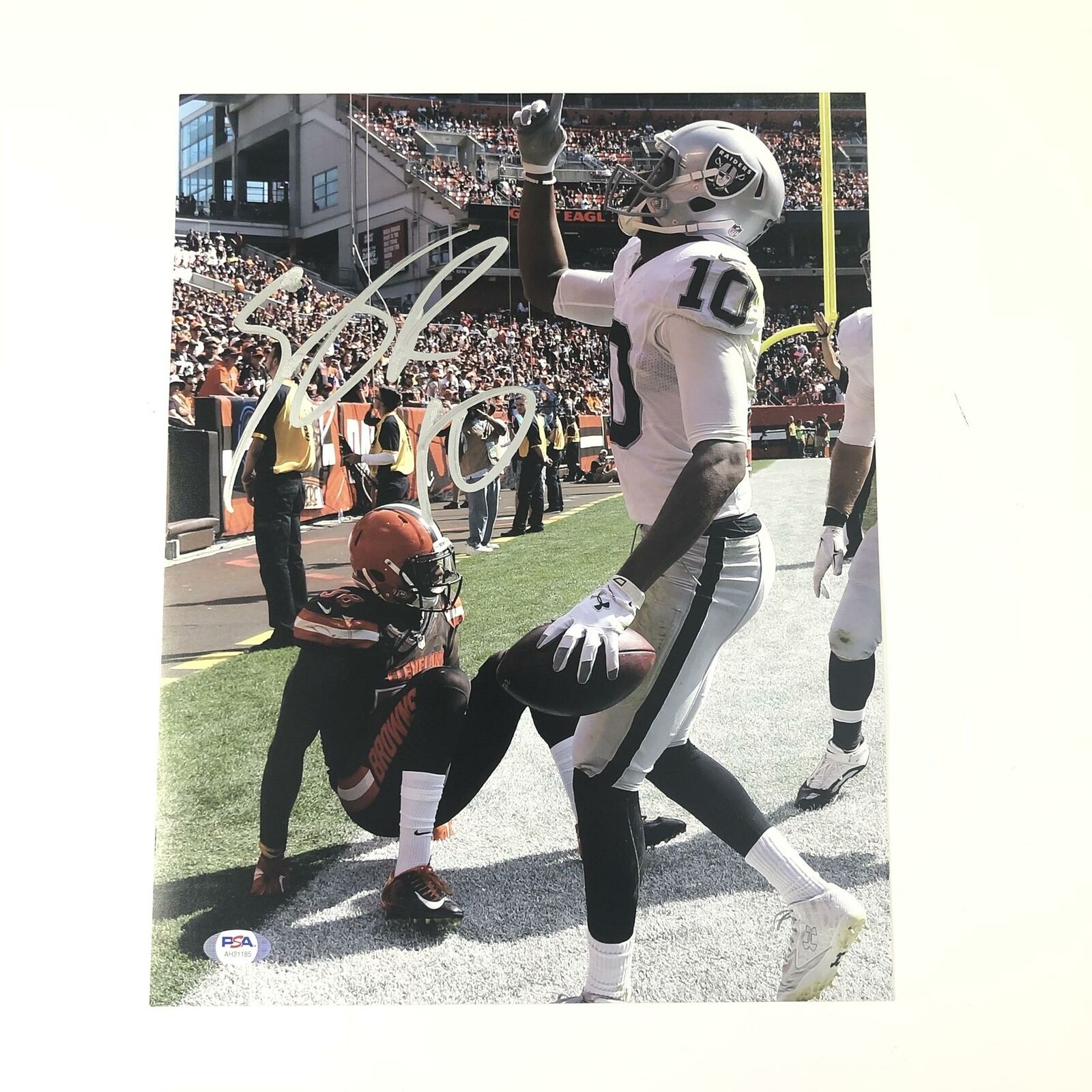 Seth Roberts signed 11x14 Photo Poster painting PSA/DNA Oakland Raiders Ravens Autographed