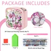 (US Local)DIY Butterfly Diamond Painting Kit Rotatable Mirror w Diamond Art Jewelry Box