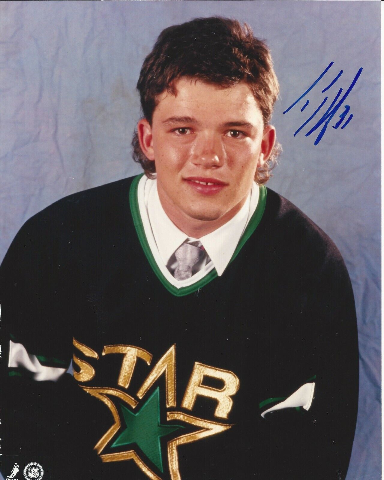 8x10 Autographed Todd Harvey Dallas Stars S033