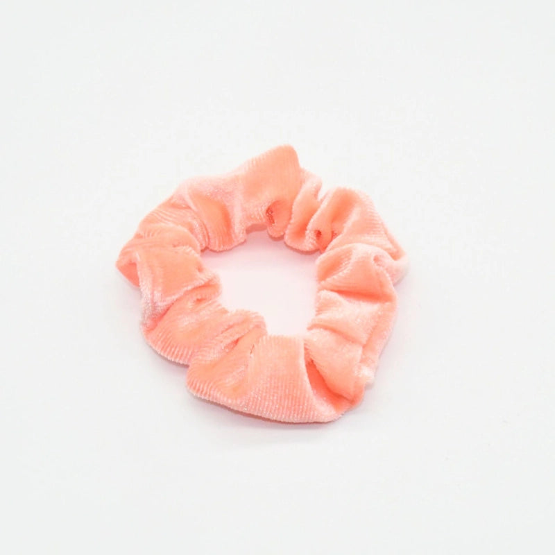 Retro Velvet Small Circle Sweet Color Hair Rope Korean Velvet High Elastic Simple Cute Small Intestinal Circle