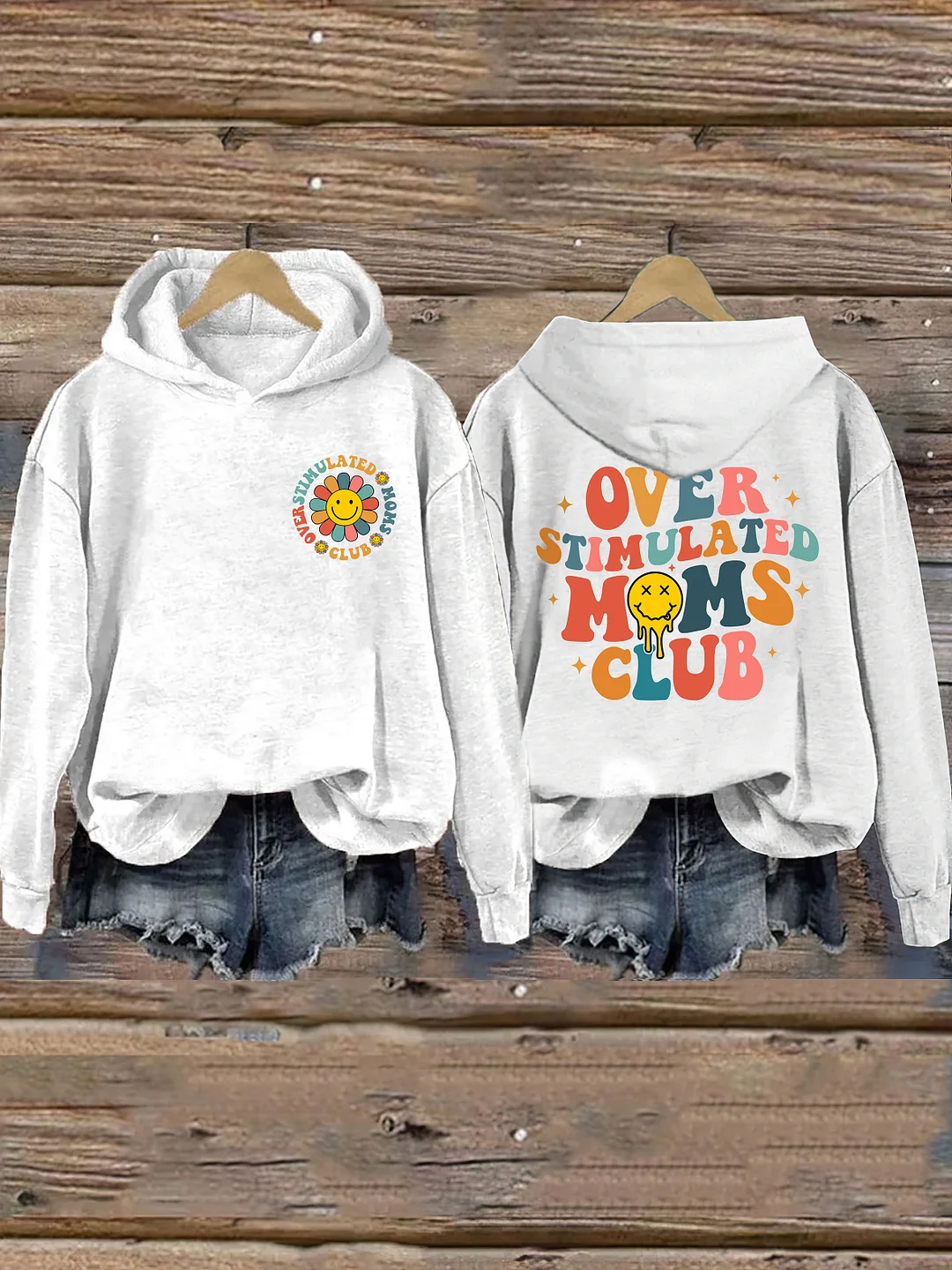 Overstimulated Moms Club Hoodie