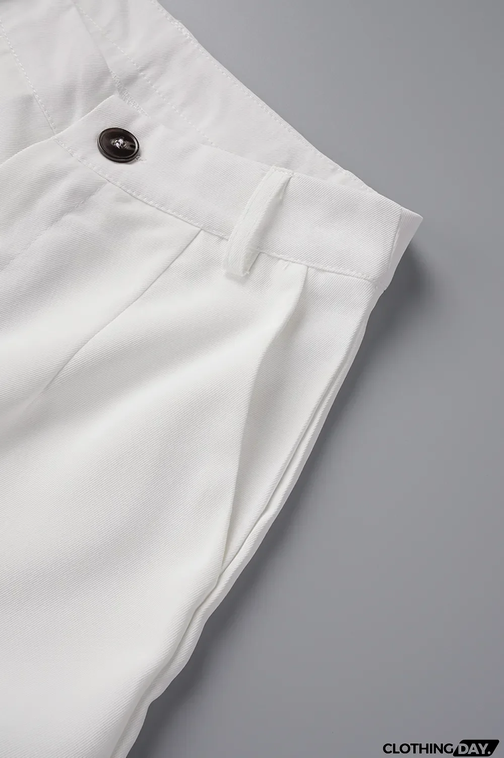 Apricot Casual Solid Patchwork Buttons Turn-back Collar Sleeveless Two Pieces