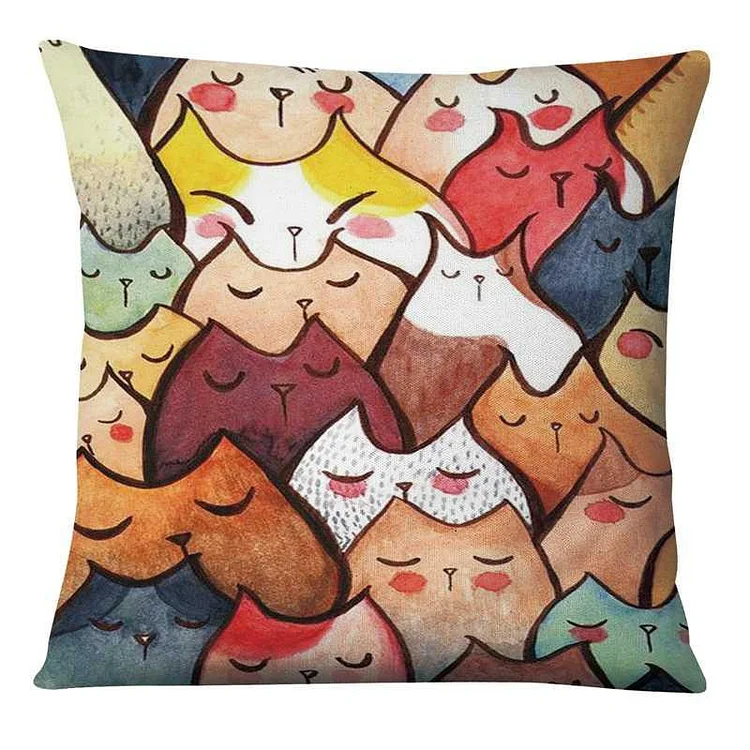 Linen Pillow Case  - Home 45*45cm