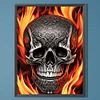 Diamond Painting -Full Round Drill Skull(60*40 CM)