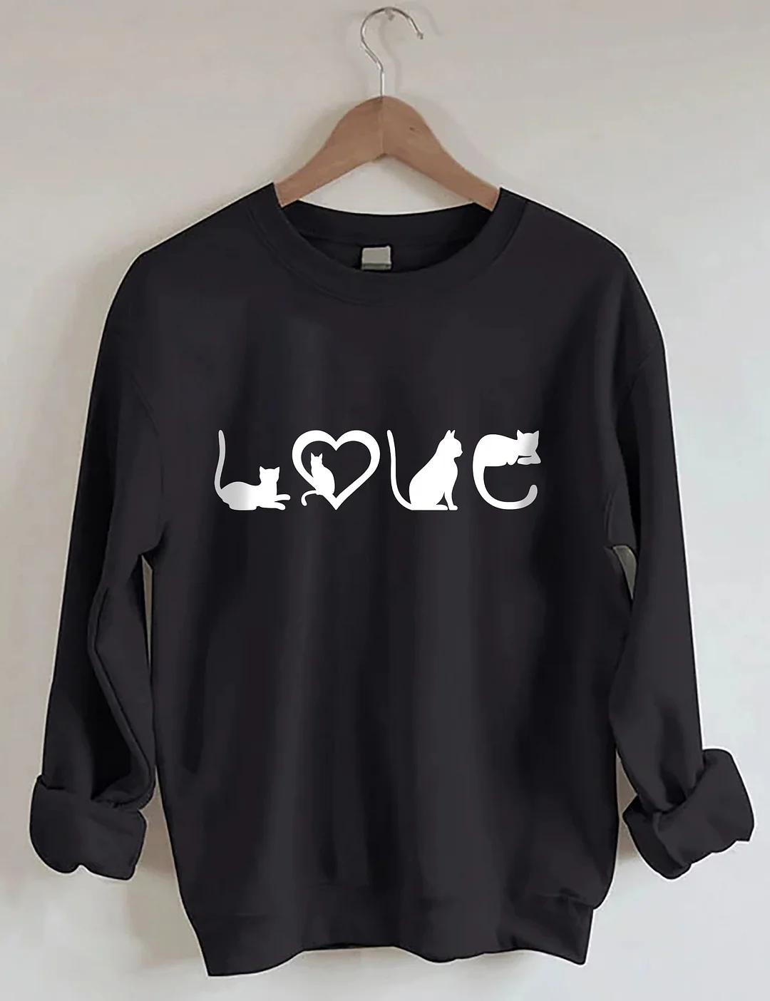 Cat Love Sweatshirt 