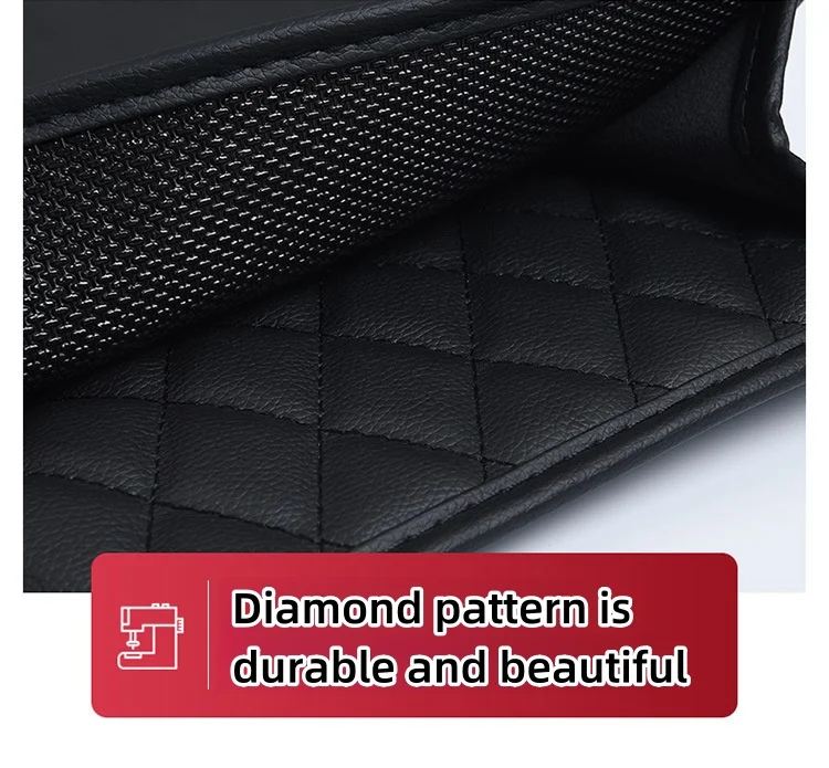 Multifunctional car rear storage box