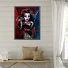Diamond Painting-DIY Full Round Drill Horror Girl(40x50cm)