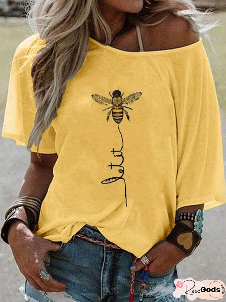 Women's Bee Printed Blouse