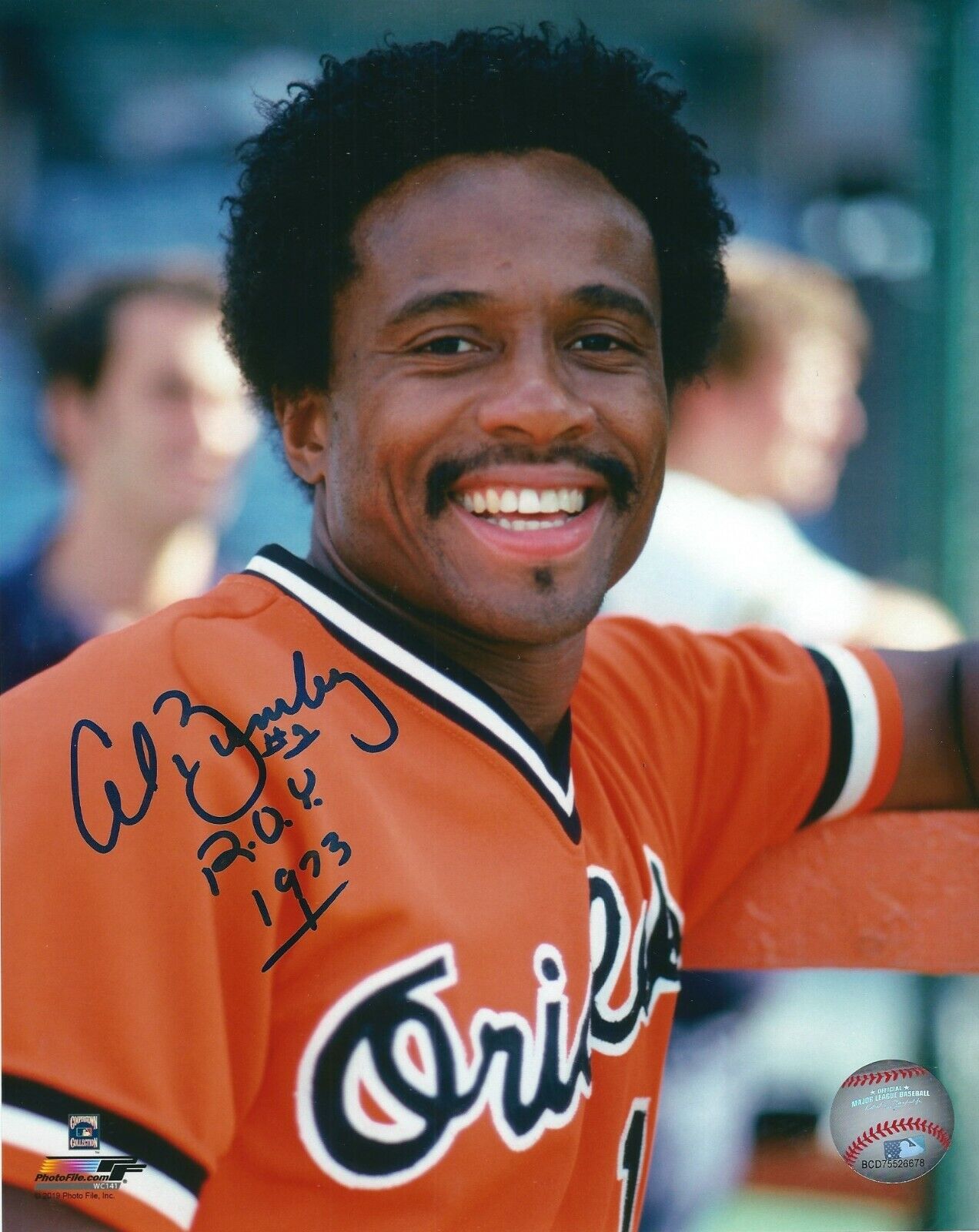 Autographed AL BUMBRY ROY 1973