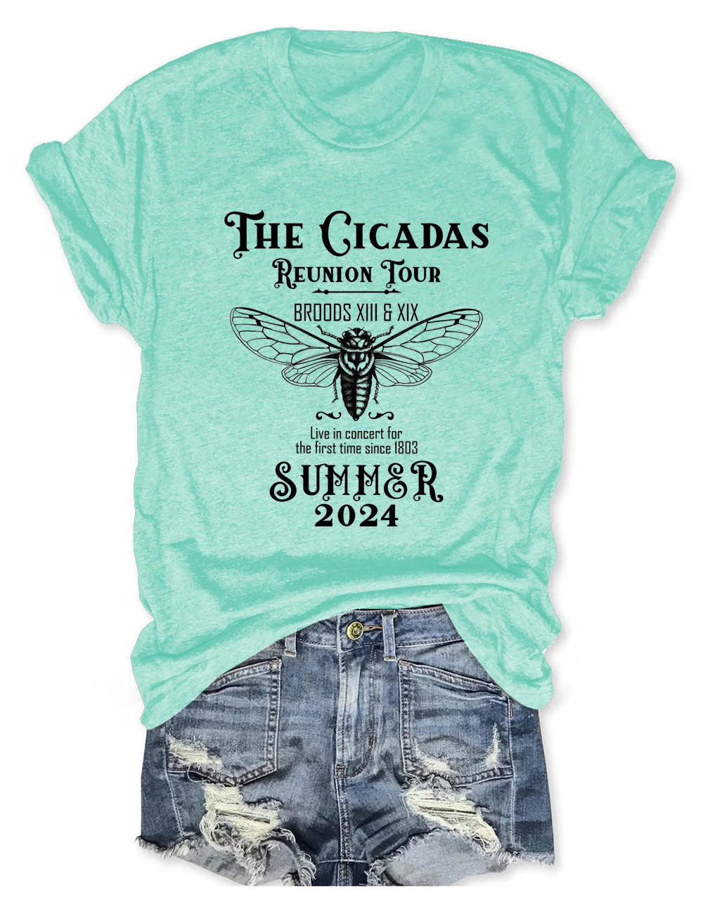 The Cicadas Reunion Tour Graphic T-shirt