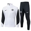 25/26 chelsea white long zipper  Training Jacket Set