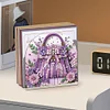 (US Only)Purple Bag DIY Diamond Painting Napkin Holder Kit Unique Gift for Friends Family