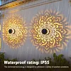 Solar Lights IP44 Waterproof LED Spot Lens Deck Lights for Garden Patio Backyard