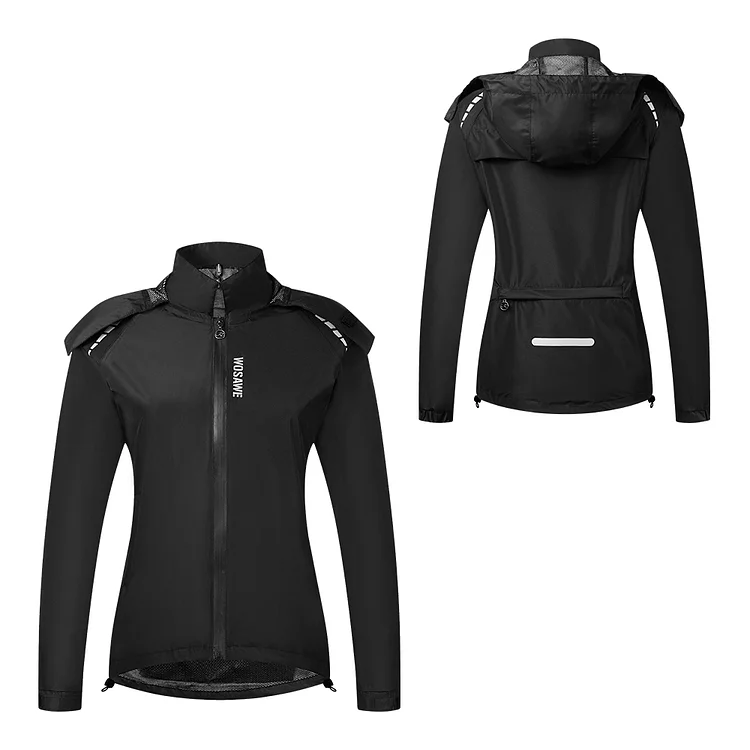 WOSAWE Women Motorcycle Riding Rainwear Waterproof Rainproof Raincoat