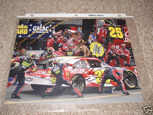 Casey Mears Nascar Racing Autographed Signed 8x10 Photo Poster painting