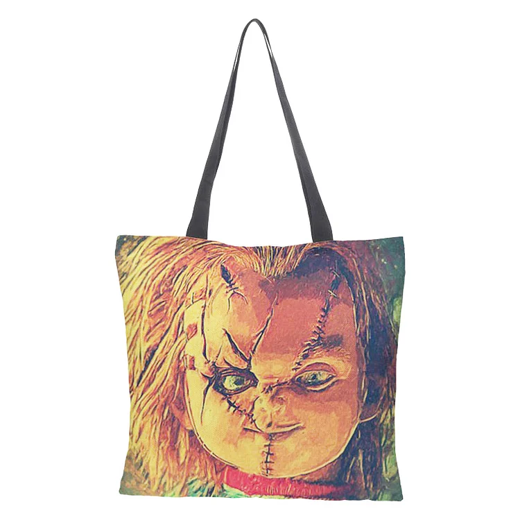 Linen Eco-friendly Tote Bag - Punk